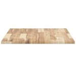 vidaXL Blat de birou netratat, 80x60x2 cm, lemn masiv de acacia