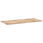 vidaXL Blat de birou netratat, 120x60x2 cm, lemn masiv de acacia