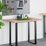 vidaXL Blat de birou netratat, 120x70x2 cm, lemn masiv de acacia