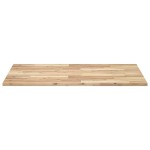 vidaXL Blat de birou netratat, 120x70x2 cm, lemn masiv de acacia
