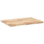 vidaXL Blat de birou netratat, 80x70x4 cm, lemn masiv de acacia vidaXL Blat de birou netratat, 80x70x4 cm, lemn masiv de acacia