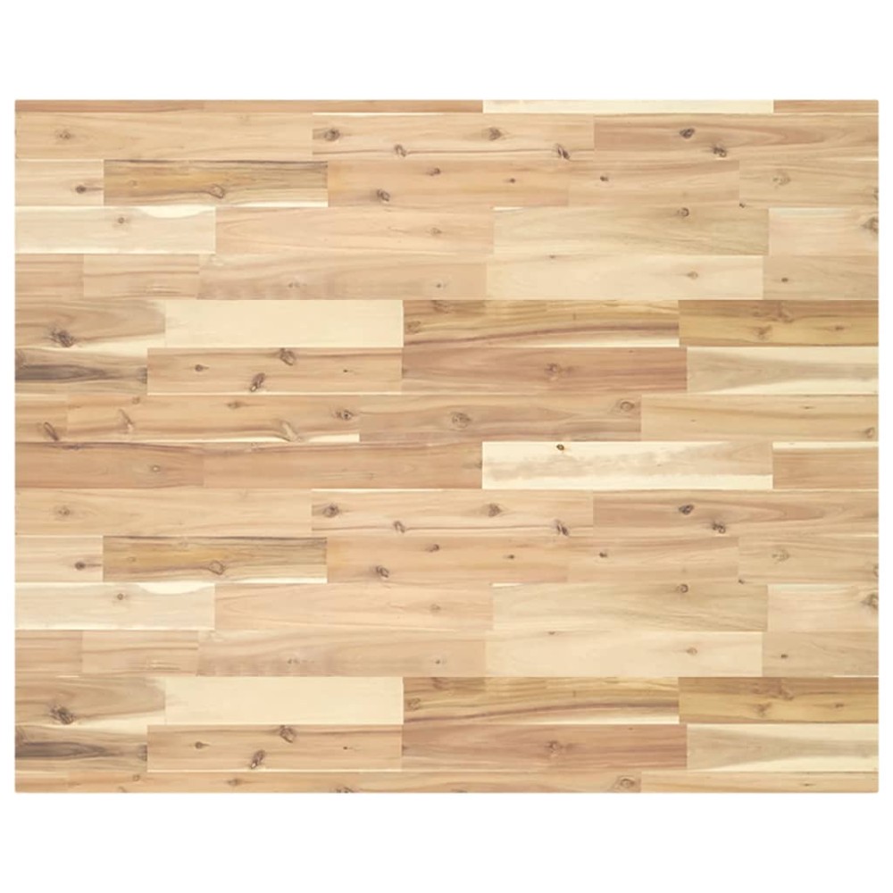 vidaXL Blat de birou netratat, 100x80x4 cm, lemn masiv de acacia