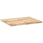 vidaXL Blat de birou netratat, 100x80x4 cm, lemn masiv de acacia vidaXL Blat de birou netratat, 100x80x4 cm, lemn masiv de acacia