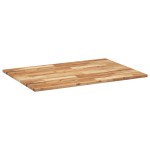 vidaXL Blat de birou finisat cu ulei, 80x70x2 cm, lemn masiv acacia vidaXL Blat de birou finisat cu ulei, 80x70x2 cm, lemn masiv acacia