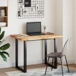 vidaXL Blat de birou finisat cu ulei, 80x70x4 cm, lemn masiv acacia vidaXL Blat de birou finisat cu ulei, 80x70x4 cm, lemn masiv acacia