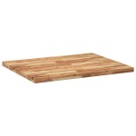 vidaXL Blat de birou finisat cu ulei, 100x80x4 cm, lemn masiv acacia