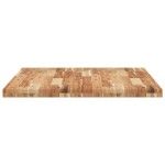 vidaXL Blat de birou finisat cu ulei, 100x80x4 cm, lemn masiv acacia
