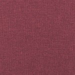 vidaXL Scaun balansoar, roșu vin, material textil