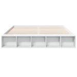 vidaXL Cadru de pat alb 180x200 cm din lemn prelucrat vidaXL Cadru de pat alb 180x200 cm din lemn prelucrat
