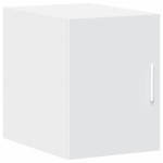 vidaXL Dulap depozitare slim alb 30x42,5x225 cm lemn prelucrat