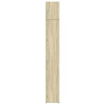 vidaXL Dulap depozitare slim stejar sonoma 30x42,5x225cm lemn compozit