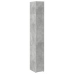 vidaXL Dulap depozitare slim gri beton 30x42,5x225 cm lemn prelucrat