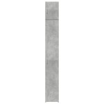 vidaXL Dulap depozitare slim gri beton 30x42,5x225 cm lemn prelucrat