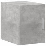 vidaXL Dulap depozitare slim gri beton 30x42,5x225 cm lemn prelucrat