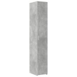 vidaXL Dulap depozitare slim gri beton 30x42,5x225 cm lemn prelucrat