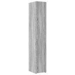 vidaXL Dulap depozitare slim sonoma gri 30x42,5x225 cm lemn prelucrat