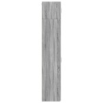 vidaXL Dulap depozitare slim sonoma gri 30x42,5x225 cm lemn prelucrat