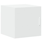 vidaXL Dulap depozitare slim alb 40x42,5x225 cm lemn prelucrat