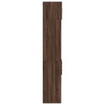 vidaXL Dulap depozitare slim stejar maro 40x42,5x225 cm lemn prelucrat vidaXL Dulap depozitare slim stejar maro 40x42,5x225 cm lemn prelucrat