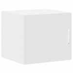 vidaXL Dulap depozitare slim alb 45x42,5x225 cm lemn prelucrat