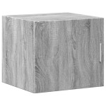 vidaXL Dulap depozitare slim sonoma gri 45x42,5x225 cm lemn prelucrat