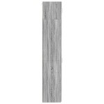 vidaXL Dulap depozitare slim sonoma gri 45x42,5x225 cm lemn prelucrat