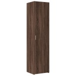 vidaXL Dulap depozitare slim stejar maro 45x42,5x225 cm lemn prelucrat vidaXL Dulap depozitare slim stejar maro 45x42,5x225 cm lemn prelucrat