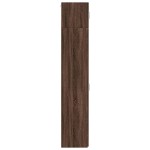 vidaXL Dulap depozitare slim stejar maro 45x42,5x225 cm lemn prelucrat vidaXL Dulap depozitare slim stejar maro 45x42,5x225 cm lemn prelucrat