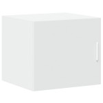 vidaXL Dulap depozitare slim alb 45x42,5x225 cm lemn prelucrat