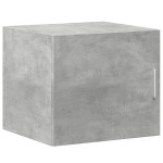 vidaXL Dulap depozitare slim gri beton 45x42,5x225 cm lemn prelucrat