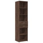 vidaXL Dulap depozitare slim stejar maro 45x42,5x225 cm lemn prelucrat