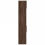 vidaXL Dulap depozitare slim stejar maro 45x42,5x225 cm lemn prelucrat