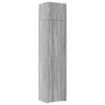 vidaXL Dulap depozitare slim sonoma gri 50x42,5x225 cm lemn prelucrat vidaXL Dulap depozitare slim sonoma gri 50x42,5x225 cm lemn prelucrat