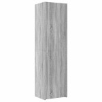 vidaXL Dulap depozitare slim sonoma gri 50x42,5x225 cm lemn prelucrat vidaXL Dulap depozitare slim sonoma gri 50x42,5x225 cm lemn prelucrat