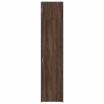 vidaXL Dulap depozitare slim stejar maro 50x42,5x225 cm lemn prelucrat vidaXL Dulap depozitare slim stejar maro 50x42,5x225 cm lemn prelucrat