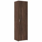 vidaXL Dulap depozitare slim stejar maro 50x42,5x225 cm lemn prelucrat vidaXL Dulap depozitare slim stejar maro 50x42,5x225 cm lemn prelucrat