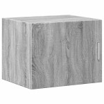 vidaXL Dulap depozitare slim sonoma gri 50x42,5x225 cm lemn prelucrat