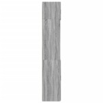 vidaXL Dulap de depozitare, sonoma gri, 70x42,5x225, lemn prelucrat