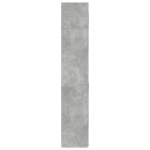 vidaXL Dulap de depozitare, gri beton, 70x42,5x225 cm, lemn prelucrat