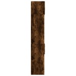 vidaXL Dulap depozitare stejar fumuriu 70x42,5x225 cm lemn prelucrat
