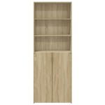 vidaXL Dulap înalt, stejar sonoma, 70x42,5x185 cm, lemn prelucrat