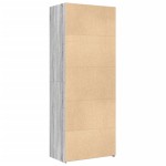 vidaXL Dulap înalt, gri sonoma, 70x42,5x185 cm, lemn prelucrat