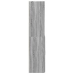 vidaXL Dulap înalt, gri sonoma, 80x42,5x185 cm, lemn prelucrat