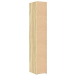 vidaXL Dulap înalt, stejar sonoma, 30x42,5x185 cm, lemn prelucrat