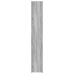 vidaXL Dulap înalt, gri sonoma, 30x42,5x185 cm, lemn prelucrat