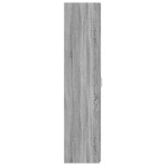vidaXL Dulap înalt, gri sonoma, 30x42,5x185 cm, lemn prelucrat