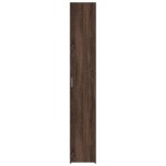 vidaXL Dulap înalt, stejar maro, 30x42,5x185 cm, lemn prelucrat