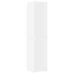 vidaXL Dulap înalt, alb, 40x42,5x185 cm, lemn prelucrat vidaXL Dulap înalt, alb, 40x42,5x185 cm, lemn prelucrat