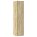 vidaXL Dulap înalt, stejar sonoma, 40x42,5x185 cm, lemn prelucrat