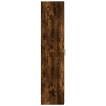 vidaXL Dulap înalt, stejar fumuriu, 40x42,5x185 cm, lemn prelucrat